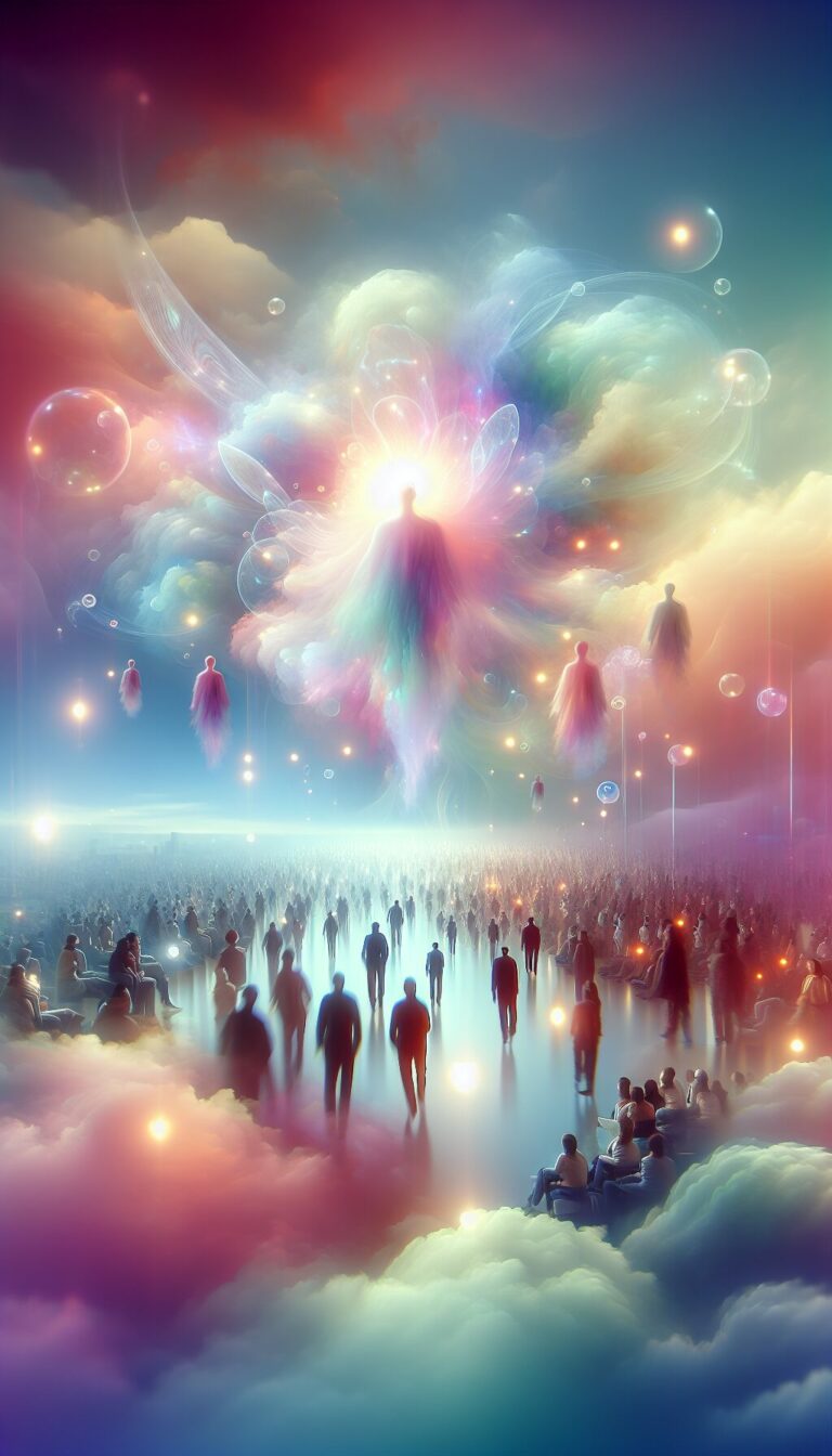 Traumdeutung Menschenmenge