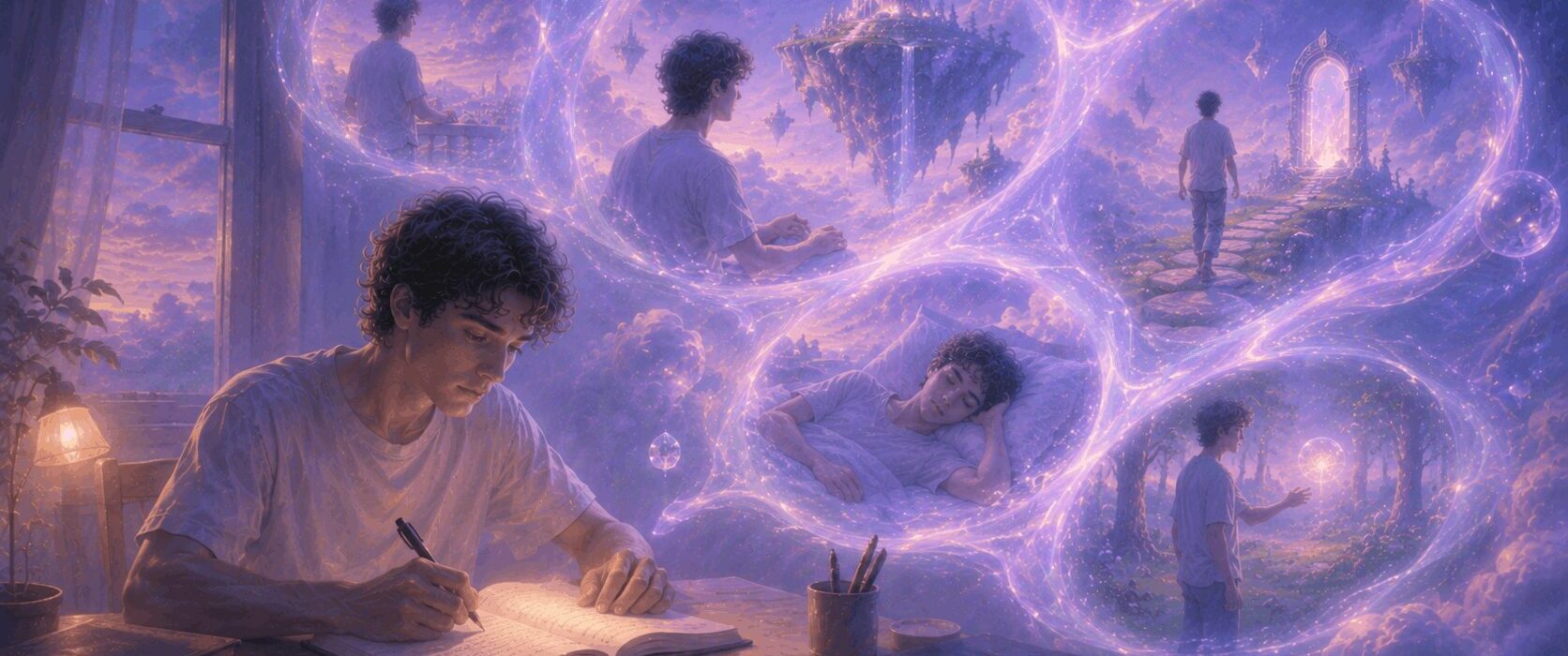 Traumtagebuch für luzides Träumen: Anleitung